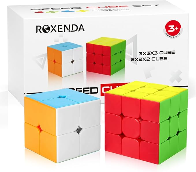 Roxenda Speed Cube Set, Speed Cube Bundle of