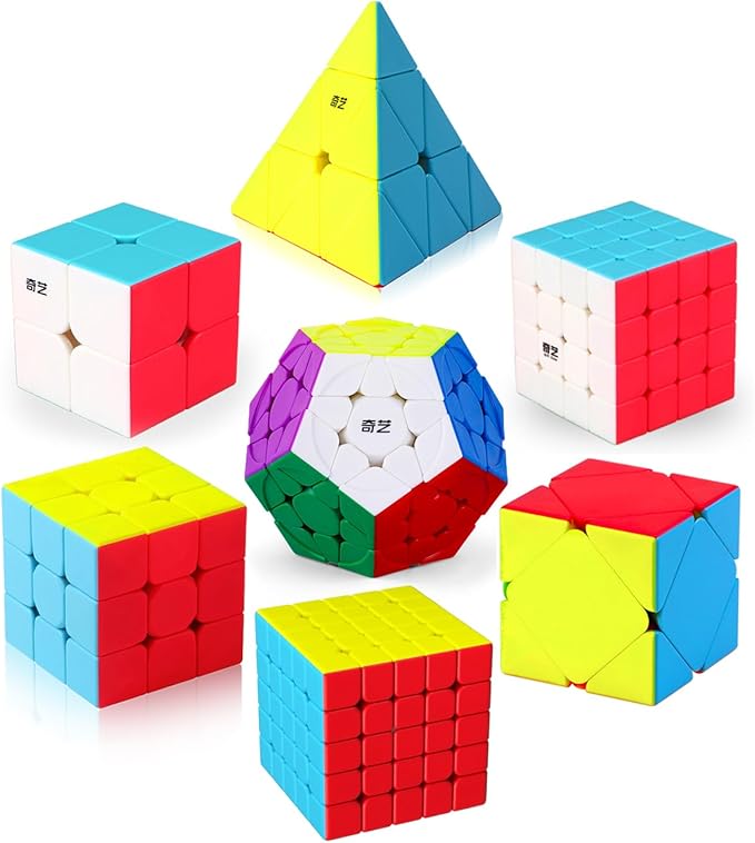 Speed Cube Set, 2x2 3x3 4x4 5x5 Skew Megaminx